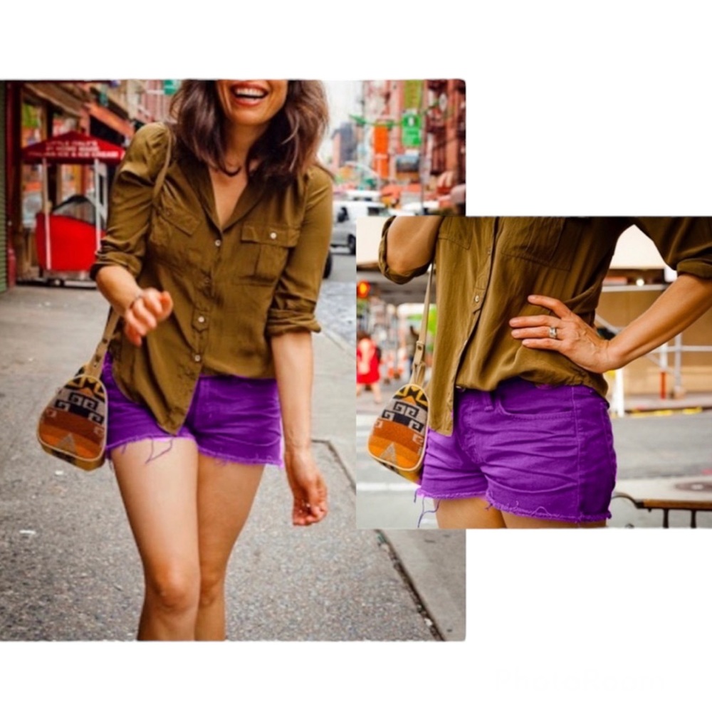 Current/Elliot Cut-Off  Denim Shorts